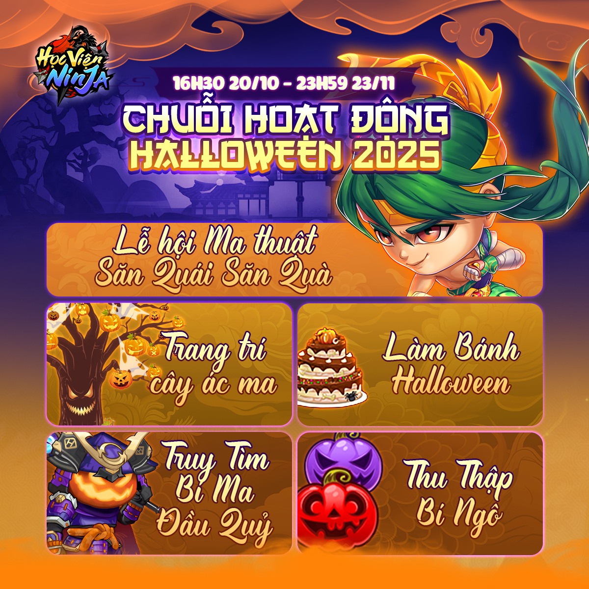 Sự Kiện Halloween 2025